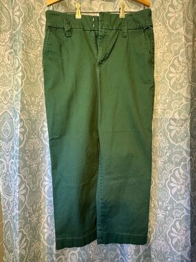 LOFT Green Chinos